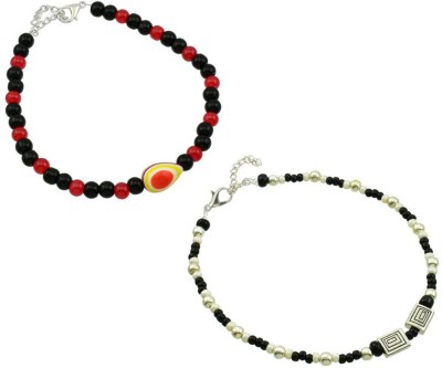 HIGH TRENDZ Alloy Anklet(Pack of 2)