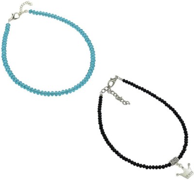 HIGH TRENDZ Alloy Anklet(Pack of 2)