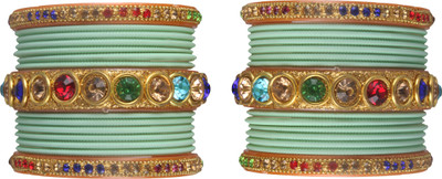 Shiv_Jewels Crystal Bangle Set(Pack of 30)