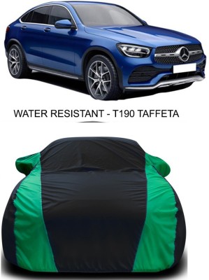 Genipap Car Cover For Mercedes Benz GLC Coupe (With Mirror Pockets)(Black, Green)