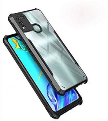 CONNECTPOINT Bumper Case for infinix Hot 10s(Transparent, Hard Case, Pack of: 1)