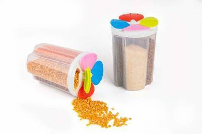 Kian Plastic Fridge Container  - 2500 ml(Multicolor)