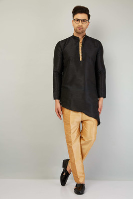 LEMONX Men Kurta Dhoti Pant Set