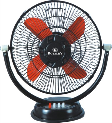 royalry Table Fan For Home, Kitchen, Office, White, 300mm, High Speed 300mm Ultra High Speed 3 Blade Table Fan (BLACK ,Pack of 1) 3 mm Ultra High Speed 4 Blade Table Fan(BLACK, RED, Pack of 1)