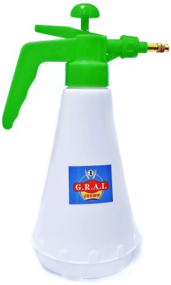 GRAI Sprayer (1 L) Lightweight Adjustable Brass Nozzel Pump Pressure Handheld Garden Sprayer Spray Bottle for Water, Sanitizer, Chemicals, Pesticides, Neem Oil and Weeds 1 L Hand Held Sprayer(Pack of 1)