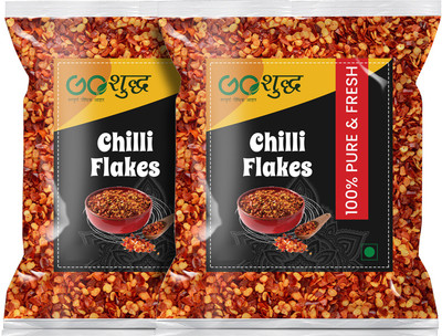 Goshudh Chilli Flakes COMBO 200 GM Each (Pack of 2 )(400 g)