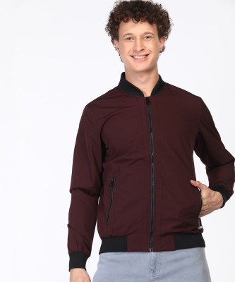 Spykar Full Sleeve Solid Men Jacket