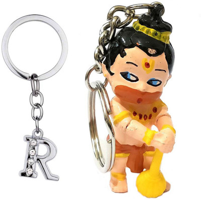 Meeko.com letter R & chota bali 07g Key Chain
