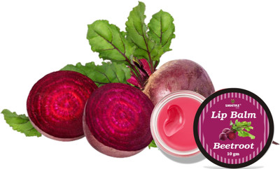 SMIETRZ Beetroot Lip Balm 10g Beetroot(Pack of: 1, 10 g)