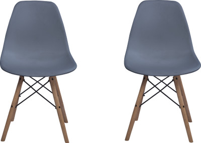 Decorative Moulded PP Dining Chair Wood Base Plastic Cafeteria Chair (Blue) Solid Wood Cafeteria Chair(Blue, DIY(Do-It-Yourself)) Decorative Moulded PP Dining Chair Wood Base Plastic Cafeteria Chair (Blue) Solid Wood Cafeteria Chair(Blue, DIY(Do-It-Yourself))