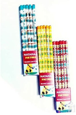 Sharda Stationers Natraj Picture (Pack of 10) Pencil(Multicolor)