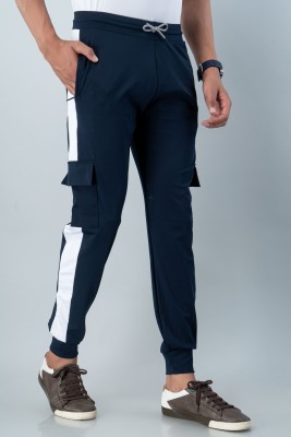 Proxima Colorblock Men Dark Blue Track Pants