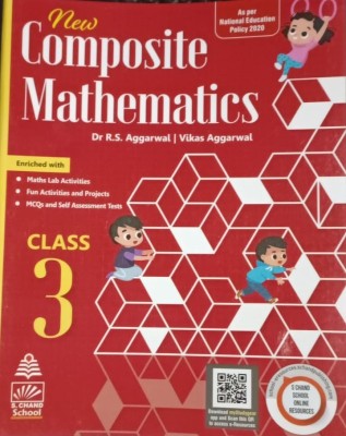 New Composite Mathematics Class 3 For (2022-2023) Examination(Paperback, Dr. R.S Aggarwal, Vikas Aggarwal)