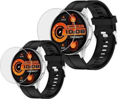 tombik Impossible Screen Guard for Fire Boltt Invincible Smartwatch(Pack of 2)