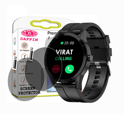 daffin Screen Guard for Fire Boltt Talk SMARTWATCH(Pack of 2)