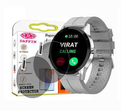 daffin Screen Guard for Fire Boltt Talk SMARTWATCH(Pack of 2)