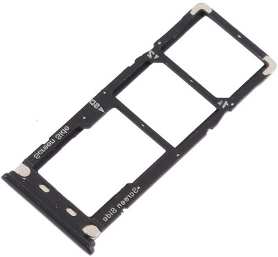 u trust Sim Card Tray(Compatible With Infinix : Hot 6 Pro (Black))