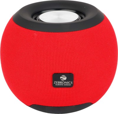 ZEBRONICS Zeb- Bellow 40 8 W Bluetooth Speaker(Red, Stereo Channel)