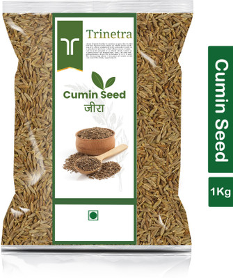 Trinetra Premium Quality Jeera (Cumin Seeds)-1Kg (Pack Of 1)(1000 g)