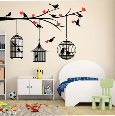 Self Adhesive 85 cm Wall Sticker(Pack of 1)