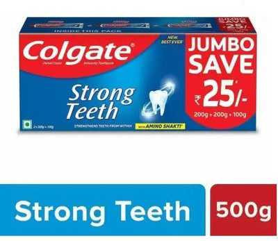 Colgate Strong Teeth Anticavity Toothpaste(500 g)