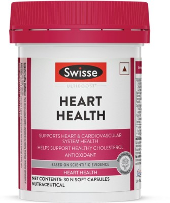 Swisse Ultiboost Heart Health – For Healthy Heart and Cardio Vascular Health(30 Capsules)