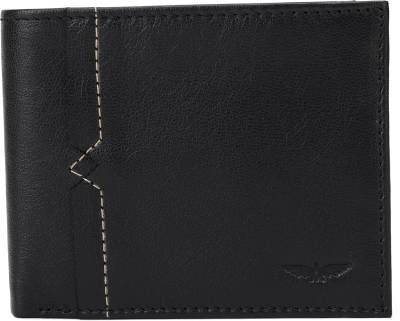 PARK AVENUE Men Black Genuine Leather Wallet