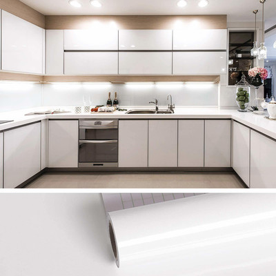 FEELPZONE Abstract White Wallpaper(152.4 cm x 50.8 cm)