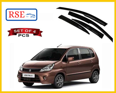 RSE For Front, Rear Wind Deflector(Tinted Maruti Zen Estilo)