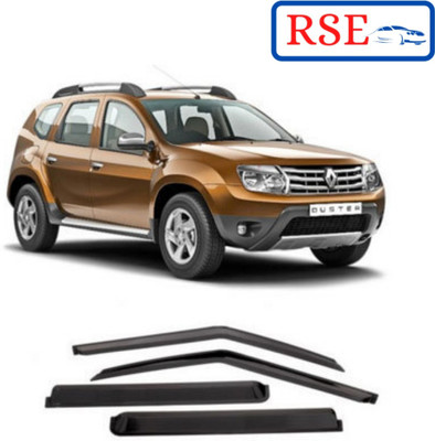 RSE For Front, Rear Wind Deflector(Tinted Renault Duster)