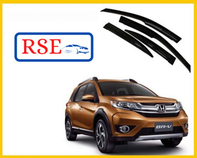 RSE For Front, Rear Wind Deflector(Tinted Honda BRV i-DTEC S MT, BRV i-VTEC V MT, BRV i-DTEC VX MT)