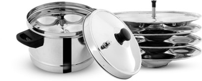 Pigeon Stainless Steel 4 Plates Induction & Standard Idli Maker(4 Plates , 16 Idlis )