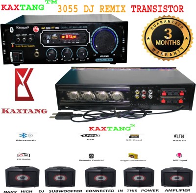 KAXTANG KX-084BT DJ Bluetooth Transistor BIG CARD Amplifier with 3055 BT/ USB/ AUX/ MP3/ SD-MMC 360 SOLOMAX ABSTRACT 360 W AV Power Amplifier (Black) 1000 P.M.P.O W AV Power Amplifier 1000 W AV Power Amplifier(Black)