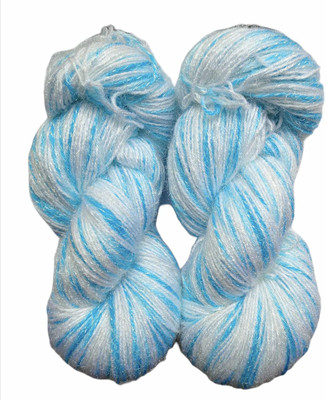 JEFFY Oswal Knitting Yarn Arman Wool, Soft Fancy Wool Aqua 300 gm Best Used with Knitting Needles, Soft Fancy Wool Crochet NeedlesWool Yarn for Knitting. by Oswal Shade NO -15