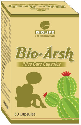 BIOLIFE Bioarsh CAPSULE PACK OF 2(Pack of 2, 120 Capsules)