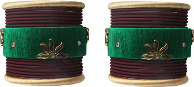 Shiv_Jewels Fabric Bangle Set(Pack of 30)