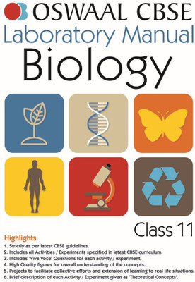 Oswaal CBSE Laboratory Manual Class 11 Biology Book (For 2022 Exam)(English, Paperback, Oswaal Editorial Board)