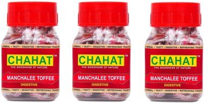 Chahat Yummy Digestive Manchali Toffee,Sweet 120gm (PACK OF 3) Sweet Toffee(3 x 120 g)