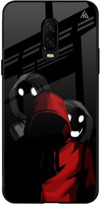 Hocopoco Back Cover for OnePlus 6T(Multicolor, Grip Case, Silicon, Pack of: 1)