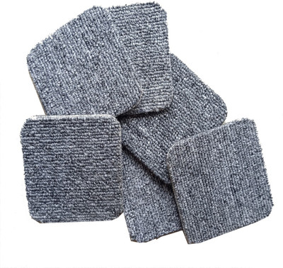 Knots Square Reversible Polypropylene Coaster Set(Pack of 6)