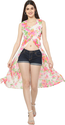 Shyammc Casual Printed Women Multicolor Top