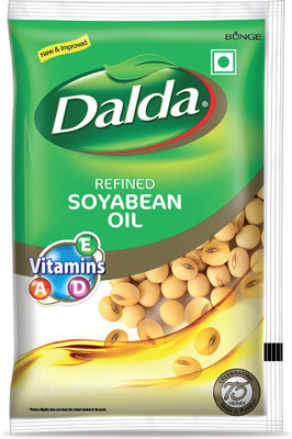 Dalda Refined Soyabean Oil Pouch(1 L)