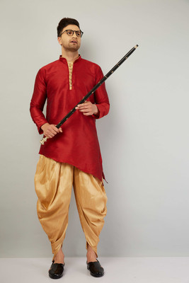 BENSTITCH Men Kurta Dhoti Set