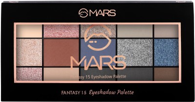 MARS Stylish Makeup Fantasy 15 Color Eye Shadow 22.5 g(MultiColor)