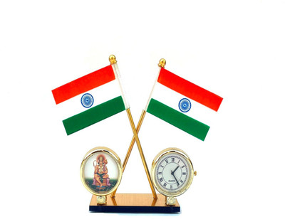 WOLCH india Double Sided Wind Car Dashboard Flag(Nylon)