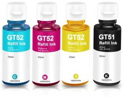 Ang Refill Ink for HP Smart Tank 530 Color Printer Compatible with hp 310, 530, 115, 515, 416, 419, 516, 500, (BK 90ml Color 70 ml) Black + Tri Color Combo Pack Ink Bottle