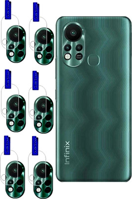 D-Plus Back Camera Lens Glass Protector for Infinix Hot 11s(Pack of: 6)