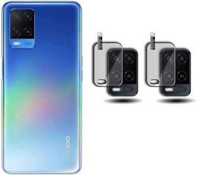 XAZE Back Camera Lens Glass Protector for OPPO A54(Pack of: 2)