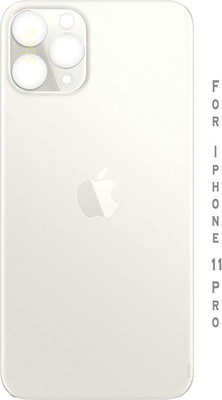 SOCO Apple iphone 11 Pro Back Panel(Silver)