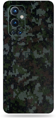 LAMHA OnePlus 9 Pro Mobile Skin(Ultra Super Camouflage Digital With High Mattte Finish.)